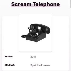 ISO Scream Prop Phone